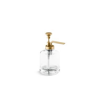 Artifacts Soap dispenser - Vibrant Brushed Moderne Brass by Kohler