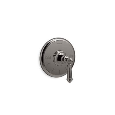 Artifacts MasterShower temperature control valve trim with lever handle - Vibrant Titanium by Kohler