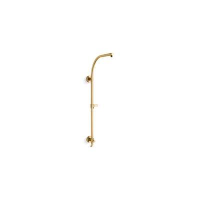 HydroRail-R Arch bath/shower column - Vibrant Brushed Moderne Brass