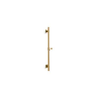 Awaken 30'' deluxe slidebar - Vibrant Brushed Moderne Brass by Kohler