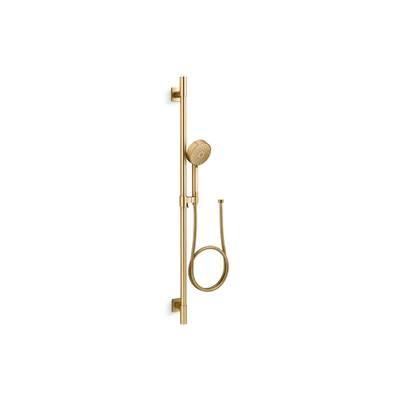 Awaken G110 42'' three-function handshower kit, 1.75 gpm - Vibrant Brushed Moderne Brass