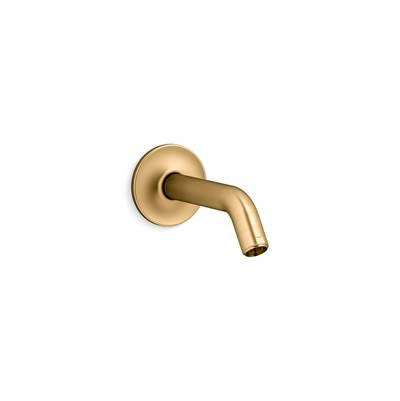 Kohler Purist Shower arm and flange - Vibrant Brushed Moderne Brass by Kohler