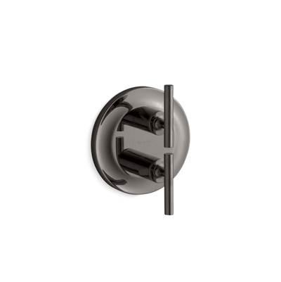 Kohler Purist MasterShower temperature and volume control valve trim - Vibrant Titanium by Kohler