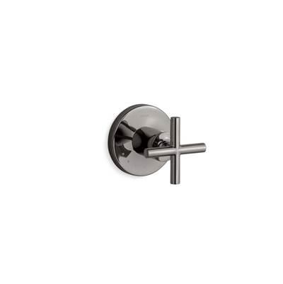 Kohler Purist MasterShower volume control valve trim with cross handle - Vibrant Titanium by Kohler