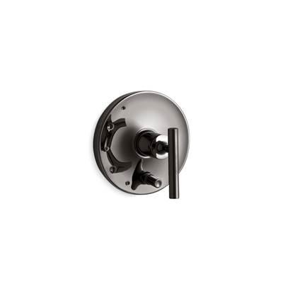 Kohler Purist Rite-Temp valve trim with push-button diverter and lever handle - Vibrant Titanium by Kohler