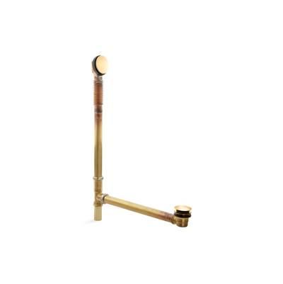 Kohler | Clearflo | Bathtub Drain - Vibrant Brushed Moderne Brass by Kohler