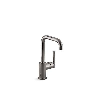 Kohler Purist Single-handle bar sink faucet - Vibrant Titanium by Kohler