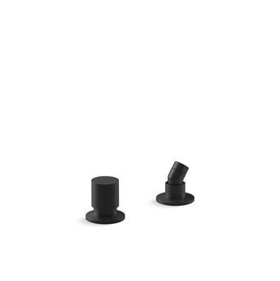 Kohler Components Deck-mount handshower holder and two-way diverter valve - Matte Black by Kohler