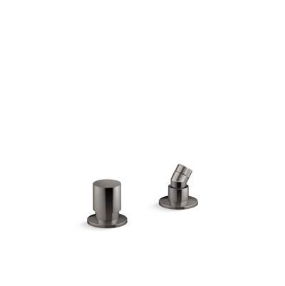 Kohler Components Deck-Mount Handshower Holder And Two-Way Diverter Valve - Vibrant Titanium by Kohler