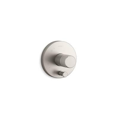 Kohler Components Rite-Temp valve trim with Oyl handle and diverter - Vibrant Brushed Nickel by Kohler