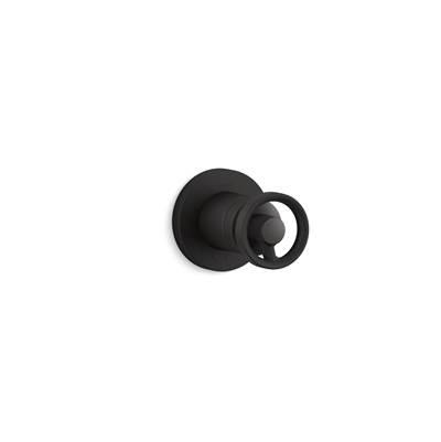 Kohler Components MasterShower volume control valve trim with Industrial handle - Matte Black by Kohler