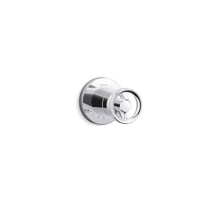 Kohler Components MasterShower volume control valve trim with Industrial handle - Polished Chrome by Kohler