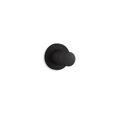 Kohler Components MasterShower transfer valve trim with Oyl handle - Matte Black by Kohler