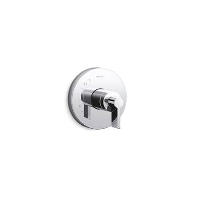 Kohler Components Rite-Temp valve trim with Lever handle - Polished Chrome by Kohler