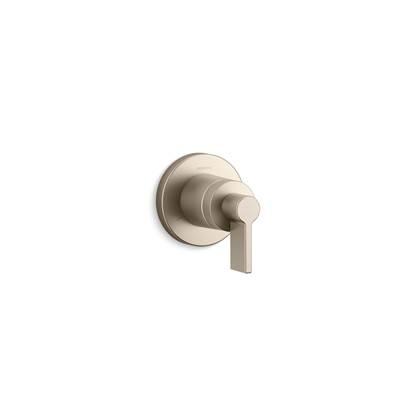 Kohler Components MasterShower volume control valve trim with Lever handle - Vibrant Brushed Bronze by Kohler
