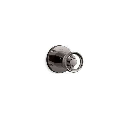 Kohler Components MasterShower transfer valve trim with Industrial handle - Vibrant Titanium by Kohler