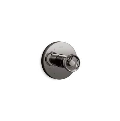 Kohler Components Rite-Temp valve trim with Industrial handle - Vibrant Titanium by Kohler