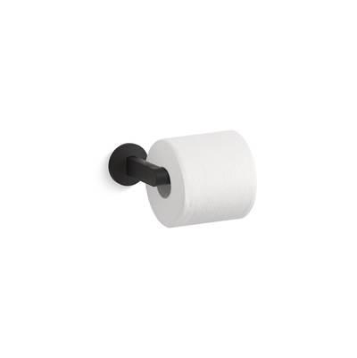 Kohler Components Pivoting toilet paper holder - Matte Black by Kohler