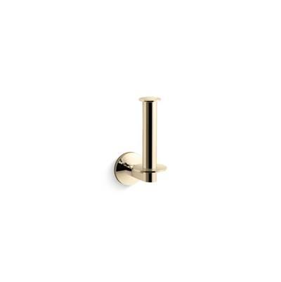 Kohler Components Vertical toilet paper holder - Vibrant French Gold by Kohler