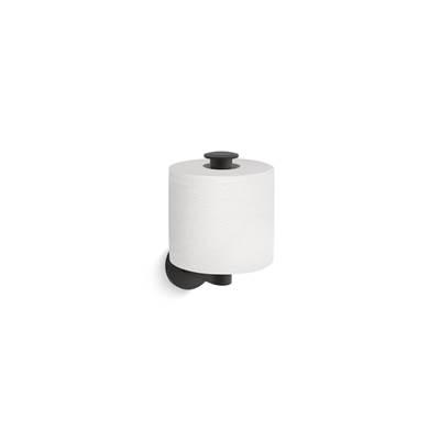 Kohler Components Vertical toilet paper holder - Matte Black by Kohler
