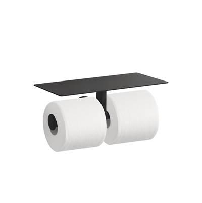 Kohler Components Covered double toilet paper holder - Matte Black by Kohler