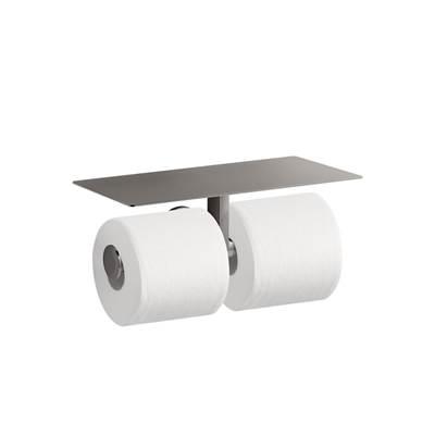 Kohler Components Covered Double Toilet Paper Holder - Vibrant Titanium by Kohler
