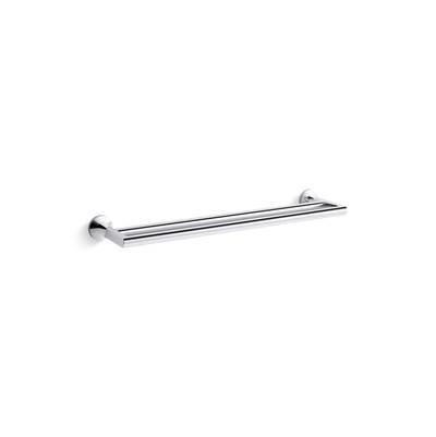 Kohler Components Double towel bar - Polished Chrome by Kohler