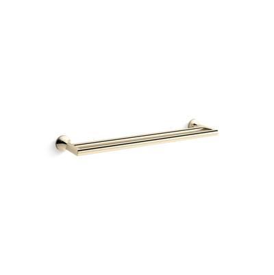 Kohler Components Double towel bar - Vibrant French Gold by Kohler