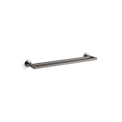 Kohler Components Double Towel Bar - Vibrant Titanium by Kohler