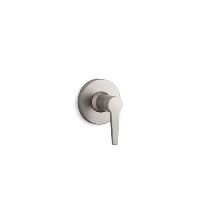 Kohler Pitch MasterShower transfer valve trim - Vibrant Brushed Nickel by Kohler