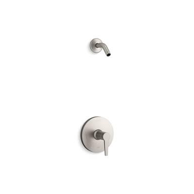 Kohler Pitch Rite-Temp shower trim kit, without showerhead - Vibrant Brushed Nickel by Kohler
