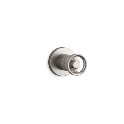 Kohler Components MasterShower transfer valve trim with Industrial handle - Vibrant Brushed Nickel by Kohler