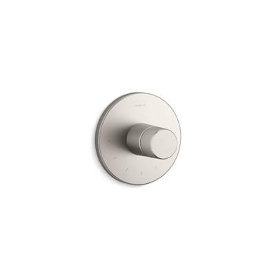 Kohler Components MasterShower temperature control valve trim with Oyl handle - Vibrant Brushed Nickel by Kohler