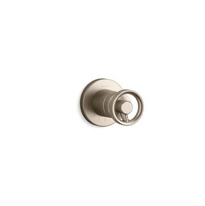 Kohler Components MasterShower volume control valve trim with Industrial handle - Vibrant Brushed Bronze by Kohler