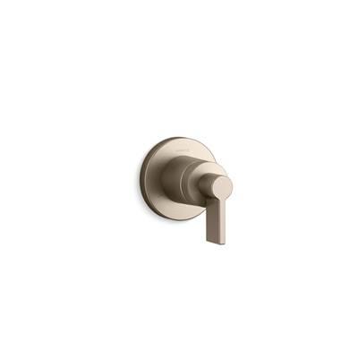 Kohler Components MasterShower transfer valve trim with Lever handle - Vibrant Brushed Bronze by Kohler