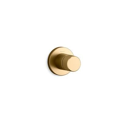 Kohler Components MasterShower transfer valve trim with Oyl handle - Vibrant Brushed Moderne Brass by Kohler