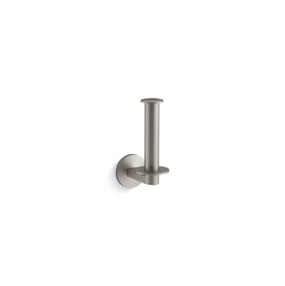 Kohler Components Vertical toilet paper holder - Vibrant Brushed Nickel by Kohler