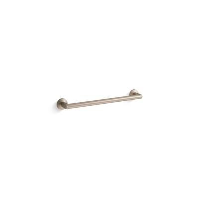 Kohler Components 18'' towel bar - Vibrant Brushed Bronze by Kohler