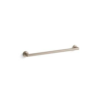Kohler Components 24'' towel bar - Vibrant Brushed Bronze by Kohler