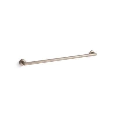 Kohler Components 30'' towel bar - Vibrant Brushed Bronze by Kohler