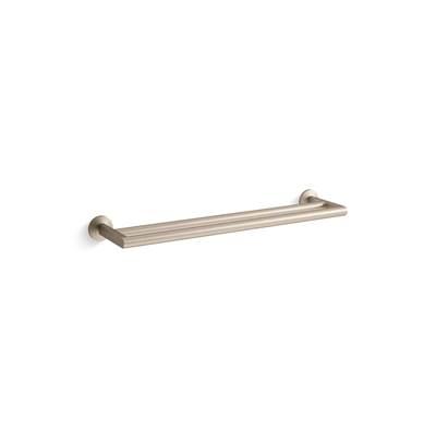 Kohler Components Double towel bar - Vibrant Brushed Bronze by Kohler
