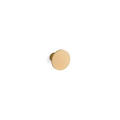 Kohler Components Cabinet knob - Vibrant Brushed Moderne Brass by Kohler