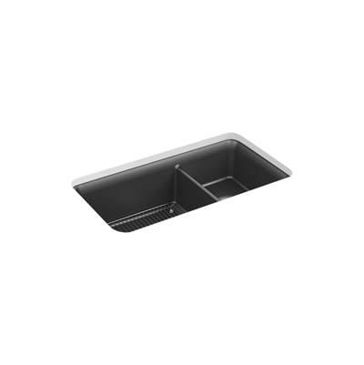 Kohler | Cairn | Drop In Kitchen Sink - Matte Graphite by Kohler
