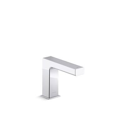 Kohler StraytE Touchless faucet with Kinesis sensor technology and temperature mixer, AC-powered - Polished Chrome