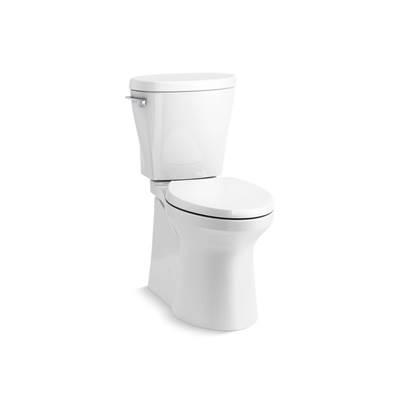 Betello Two-piece elongated toilet with skirted trapway, 1.28 gpf