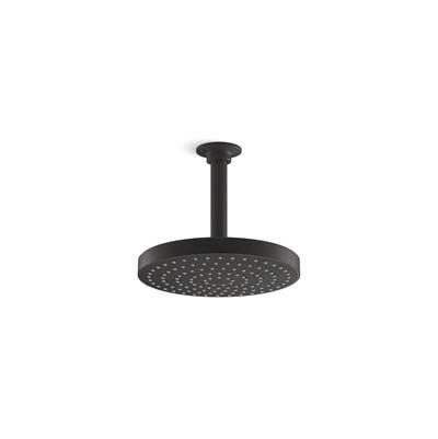 Awaken 8'' single-function rainhead, 1.75 gpm - Matte Black by Kohler