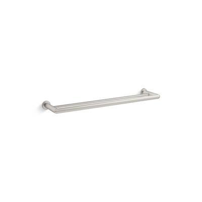 Kohler KuminE 24'' double towel bar - Vibrant Brushed Nickel by Kohler