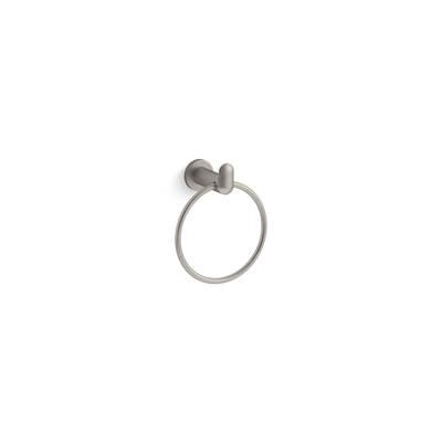 Kohler KuminE towel ring - Vibrant Brushed Nickel by Kohler