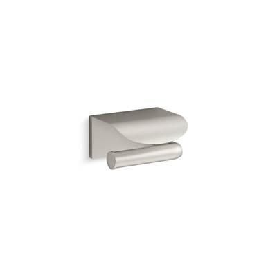 Avid Covered toilet paper holder - Vibrant Brushed Nickel by Kohler
