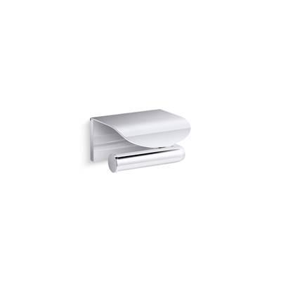 Avid Covered toilet paper holder - Polished Chrome by Kohler